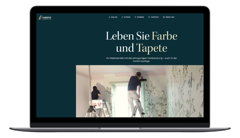 Google Ads Case Study Farbwerk Herren AG
