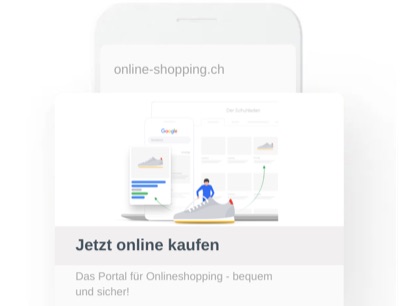 Google Shopping Kampagne – Produktanzeigen mit Bild und Preis für Onlineshops